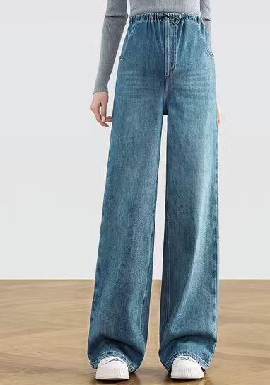 Maternity Wide-Leg Pants — Spring/Autumn Outerwear, Non-Supportive Waistband, Extra-Long Fit (Ideal for Tall Women) — Spring Collection