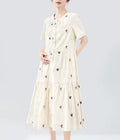 2026 Summer Maternity Dress: Stylish, Loose-Fit, Plus-Size Floral Dress
