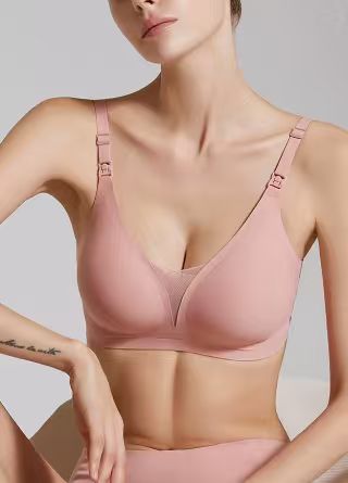 Anti-Sagging Nursing Bra — Maternity & Postpartum Full-Cup Bra with Lift Support
