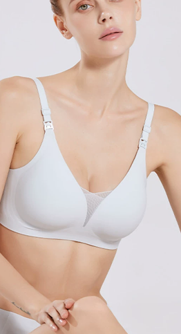 Anti-Sagging Nursing Bra — Maternity & Postpartum Full-Cup Bra with Lift Support
